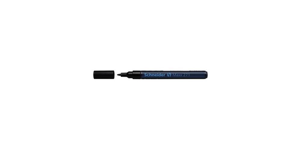 Maxx 1-2mm Maxx 271 schwarz schwarz Textilmarker 1-2mm 271 SCHNEIDER Lackmarker