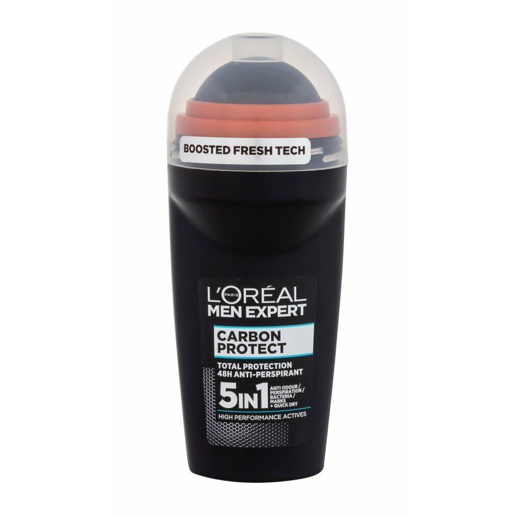 L'Oreal Deutschland Deo-Roller LOreal Professionnel Men Expert Carbon Protect Anti perspirant Roll on