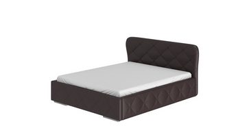 Siblo Bett Polsterbett Monako 200x160 cm mit Bettzeugbehälter - Doppelbett - Doppelbetten - hoher Schlafkomfort - Holzrahmen