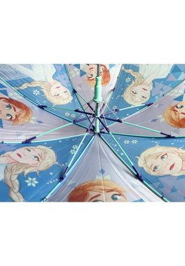 Disney Frozen Stockregenschirm Anna und Elsa Kinder Kuppelschirm Stock-Schirm Regenschirm