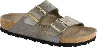 Birkenstock Birkenstock Arizona washed metallic stone gold 1014373 Pantolette