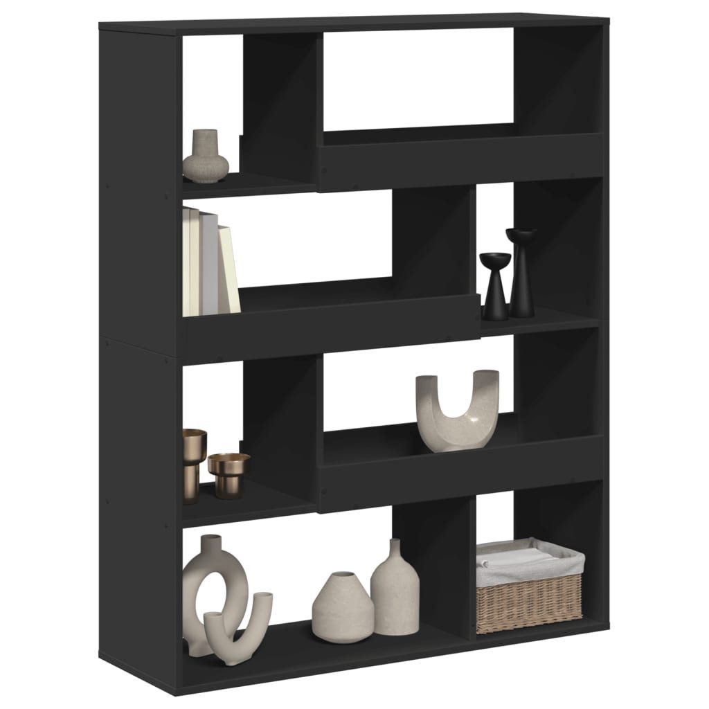vidaXL Bücherregal Bücherregal Schwarz 100x33x125,5 cm günstig online kaufen