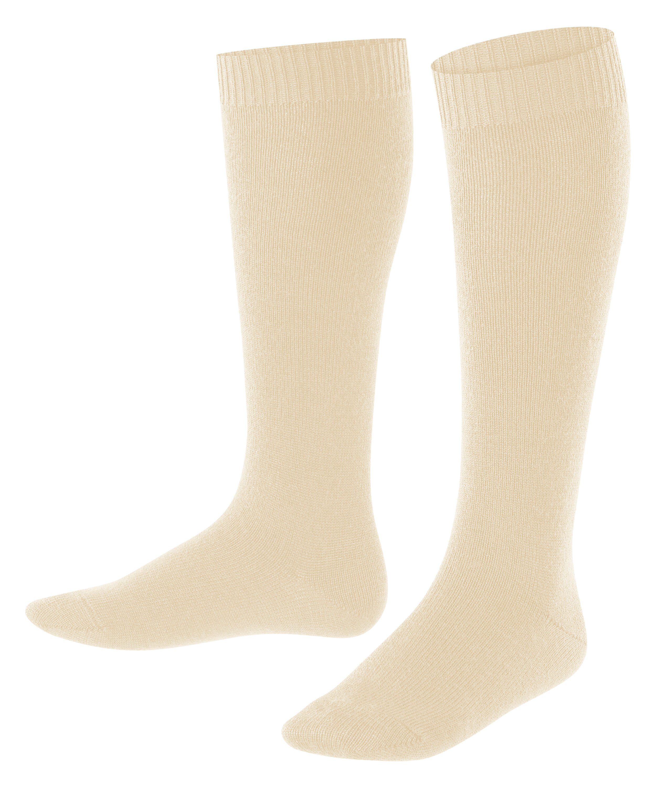 FALKE Kniestrümpfe Comfort Wool (1-Paar) Baumwolle/Merinowolle-Mix
