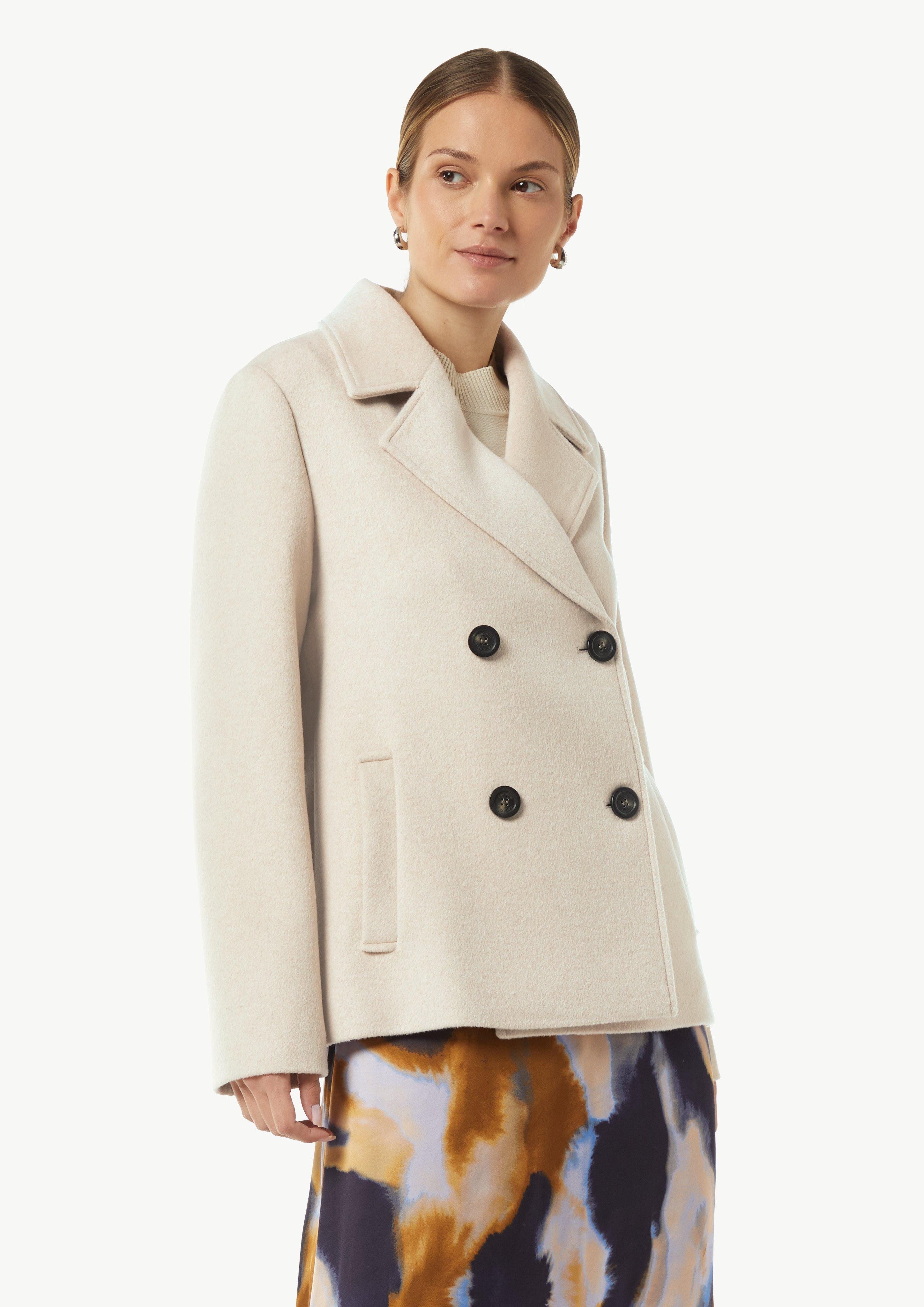 comma Kurzjacke Cabanjacke aus Wollmix günstig online kaufen