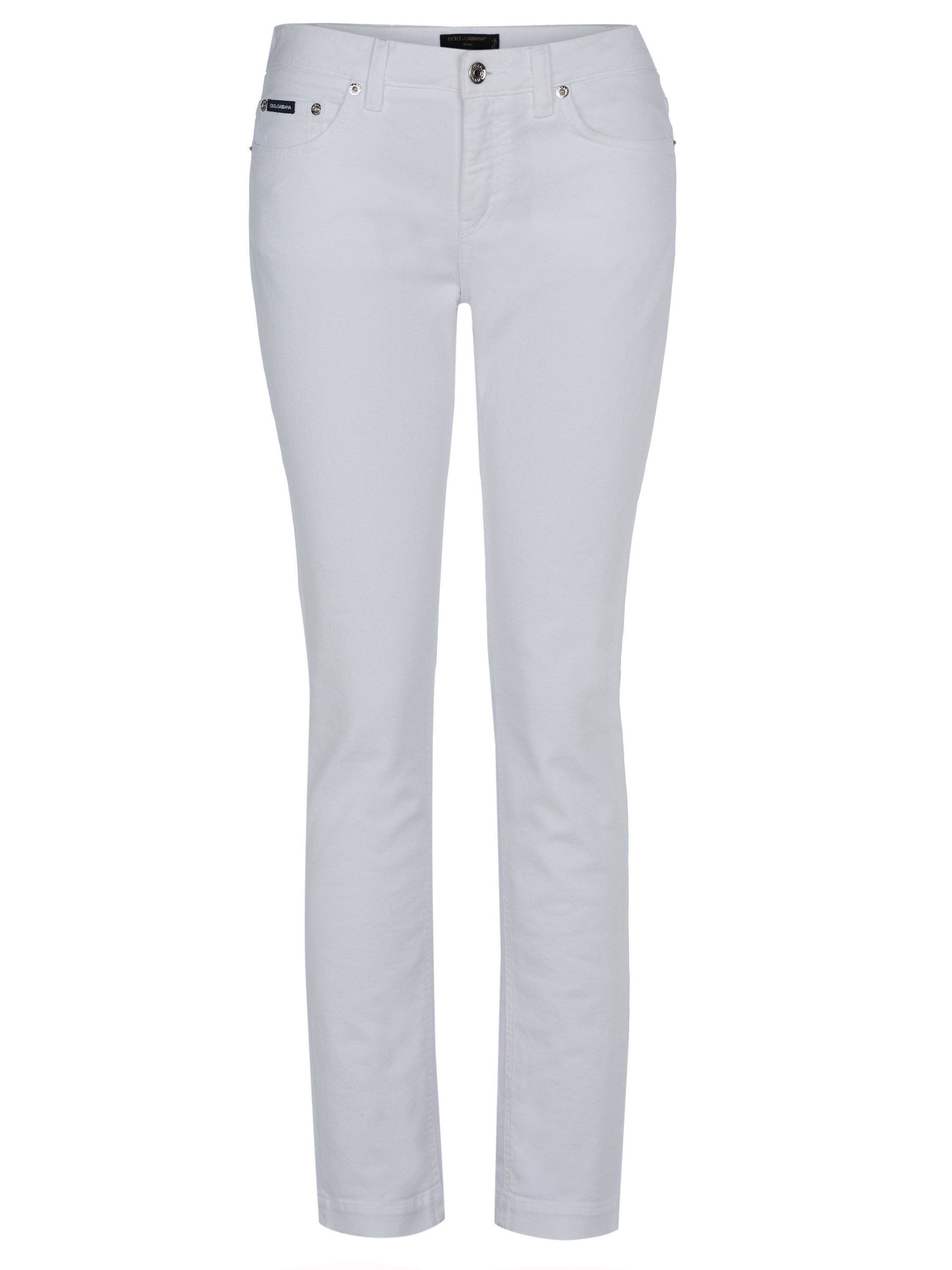 DOLCE & GABBANA 5-Pocket-Jeans Leinenhose für Herren (1-tlg)