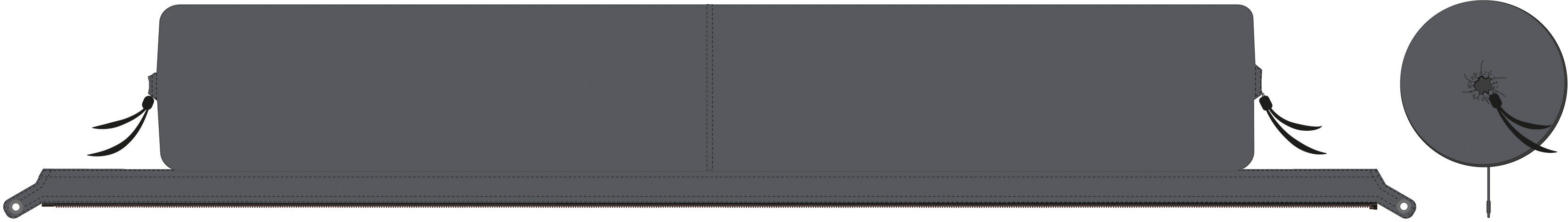 BENT Nackenrolle XL Lounger Plain