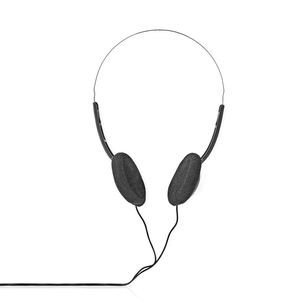 Nedis HPWD1101BK Over-Ear-Kopfhörer (für unterwegs, super bass treiber, extra leichtes design, für unterwegs, super bass treiber, extra leichtes design)