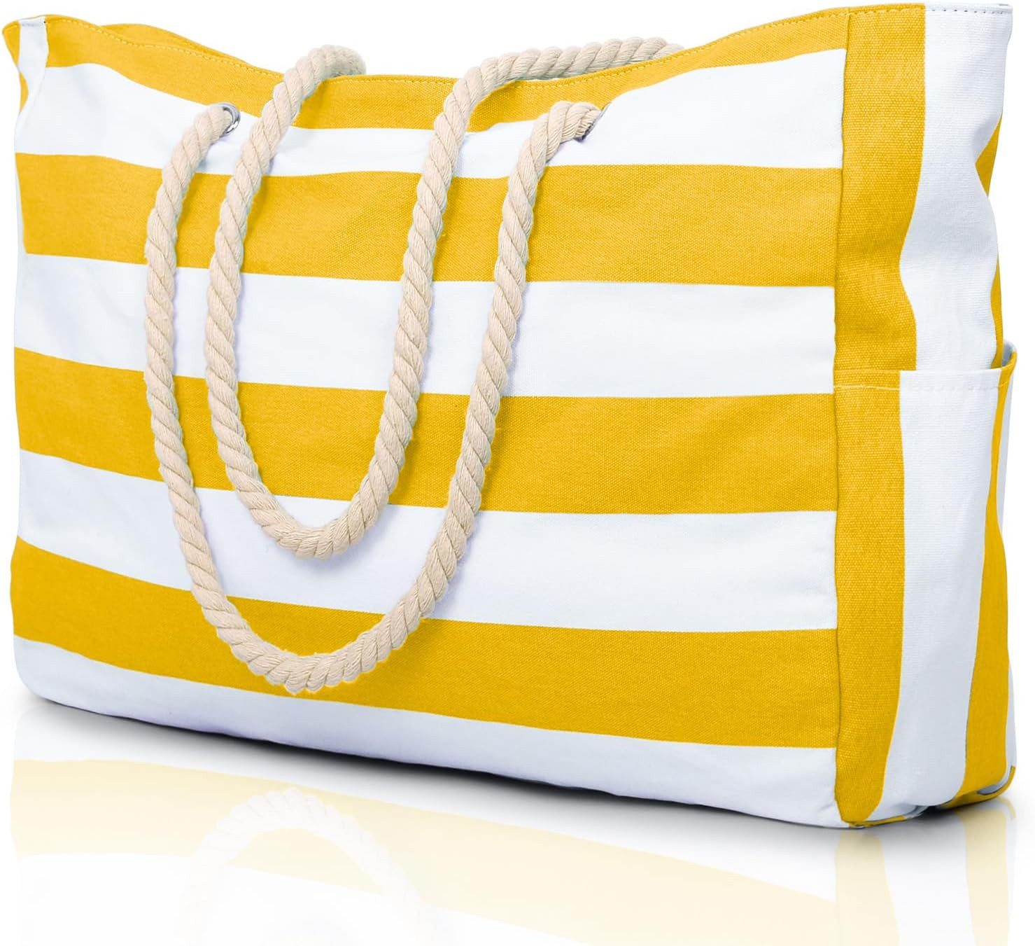 FELIXLEO Strandtasche Strandtasche XXL Damen Faltbar mit Reißverschluss Tote Bag Reise (1-tlg)