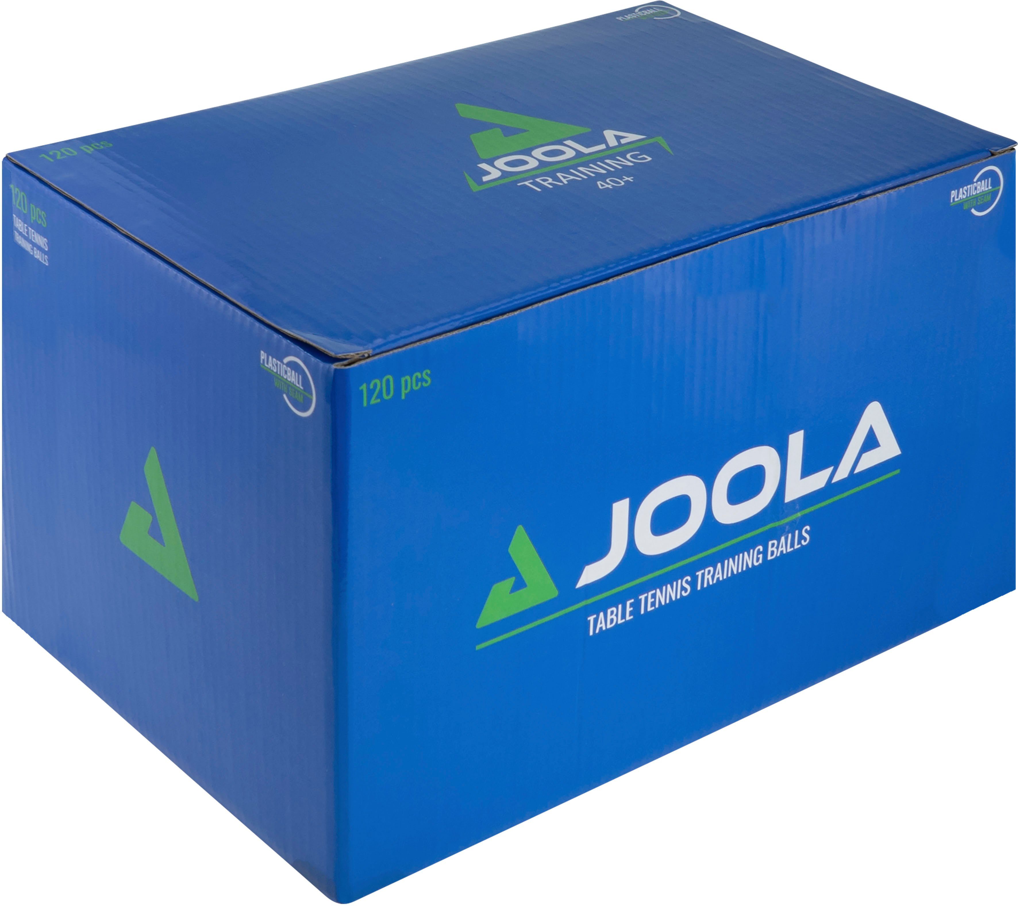 Joola Tischtennisball Joola Karton 120er 40+ (Packung) weiß Training