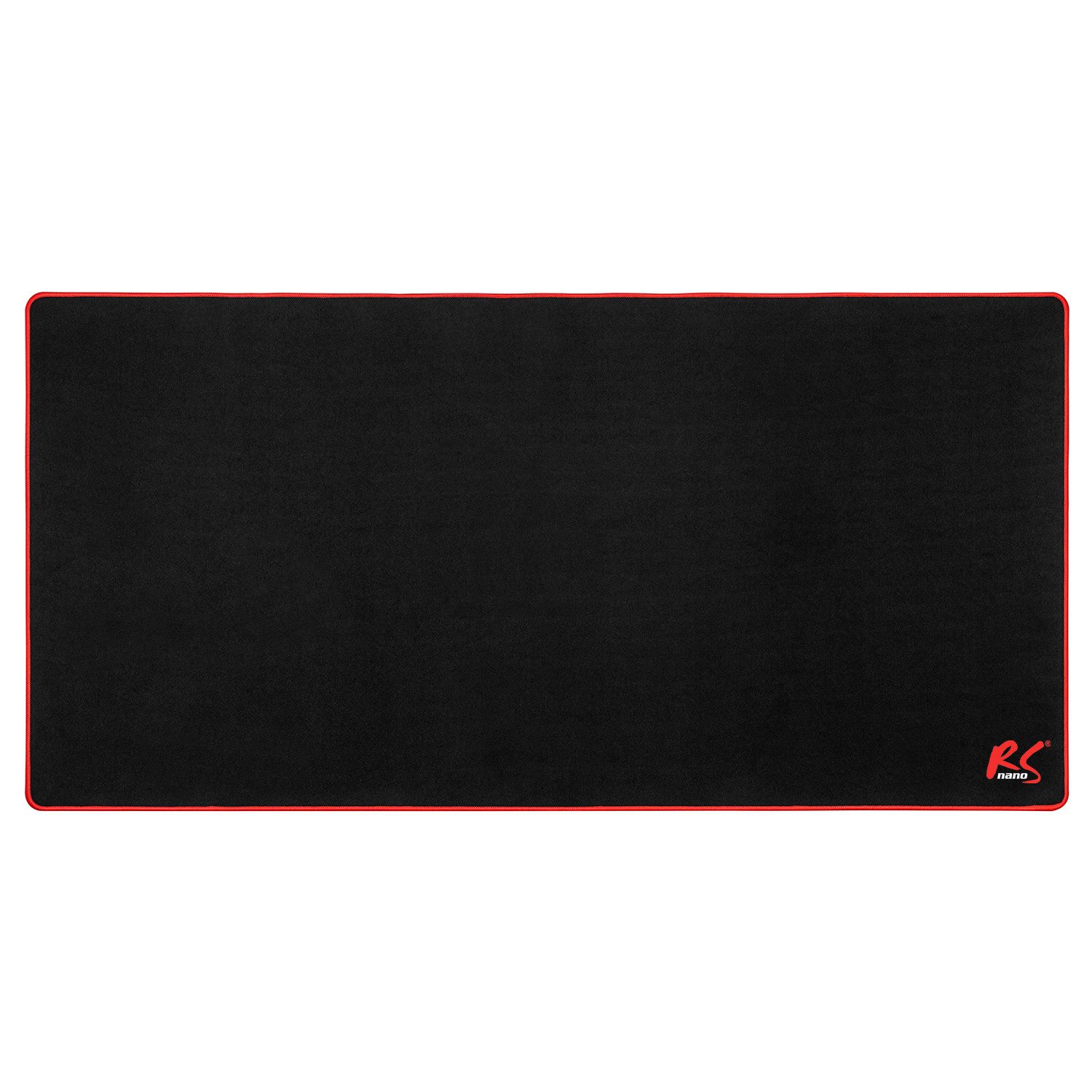 NanoRS Gaming Mauspad RS173 (1-St), Gaming-Schreibtischunterlage 120x60cm schwarz