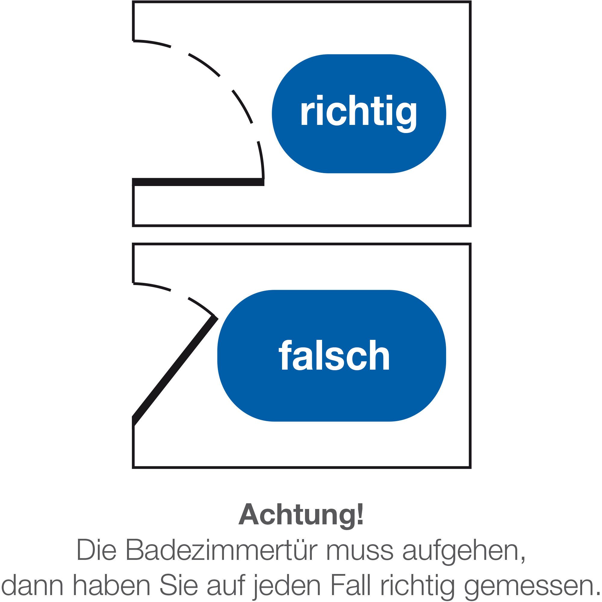 REDBEST WC-Vorleger WC-Umrandung "Napa", Uni/Streifen/Grafik/Hoch- Tiefstruktur – Bild 5 von 5