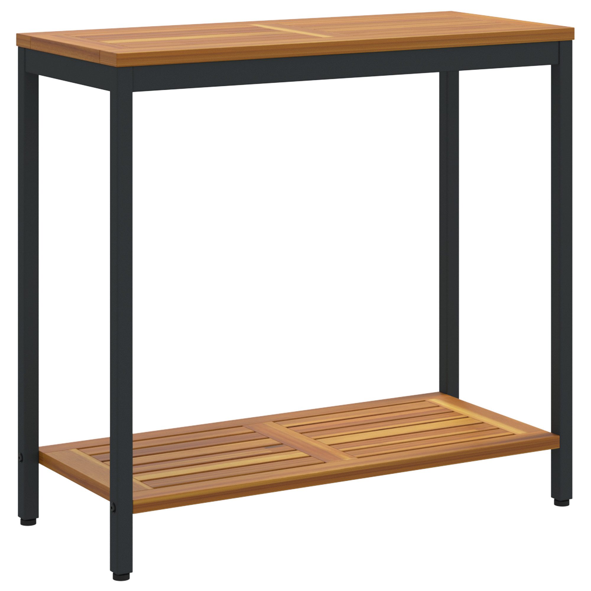 vidaXL Gartentisch Outdoor Tisch Natur & günstig online kaufen