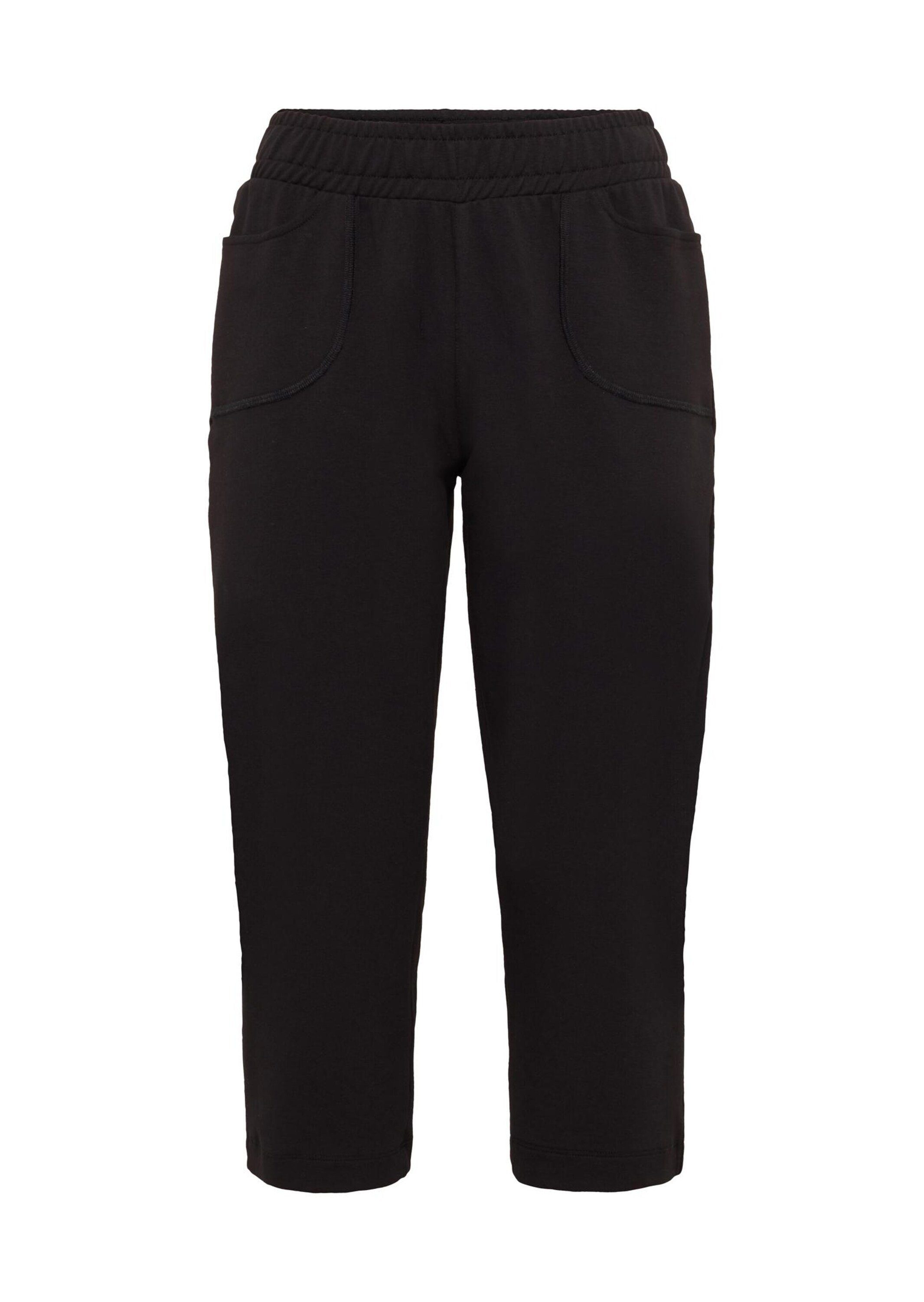 GOLDNER Stoffhose Bequeme 3/4-Freizeithose mit Schlupfbund günstig online kaufen