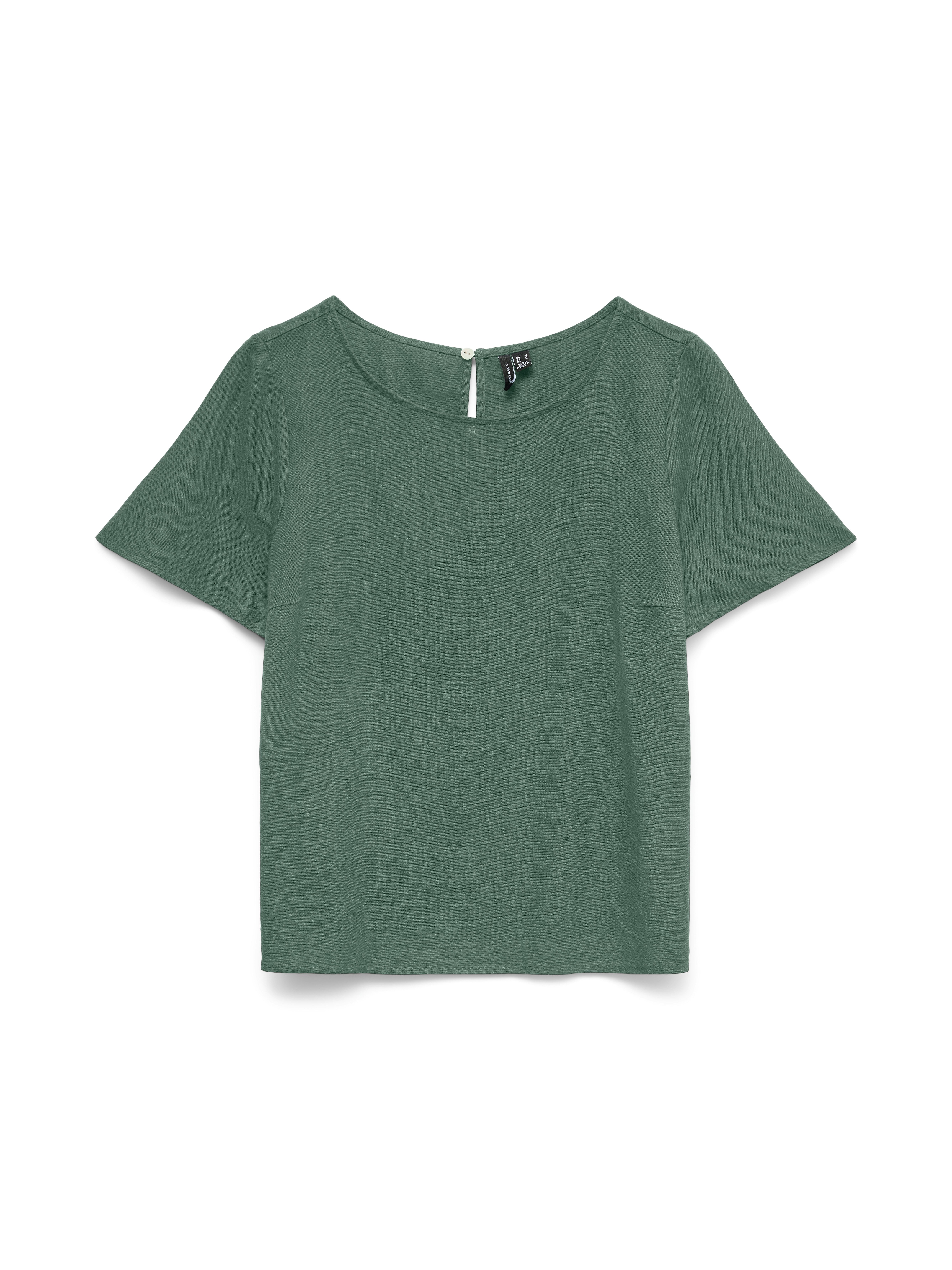 Blusenshirt VMMYMILO SS O-NECK TOP WVN GA