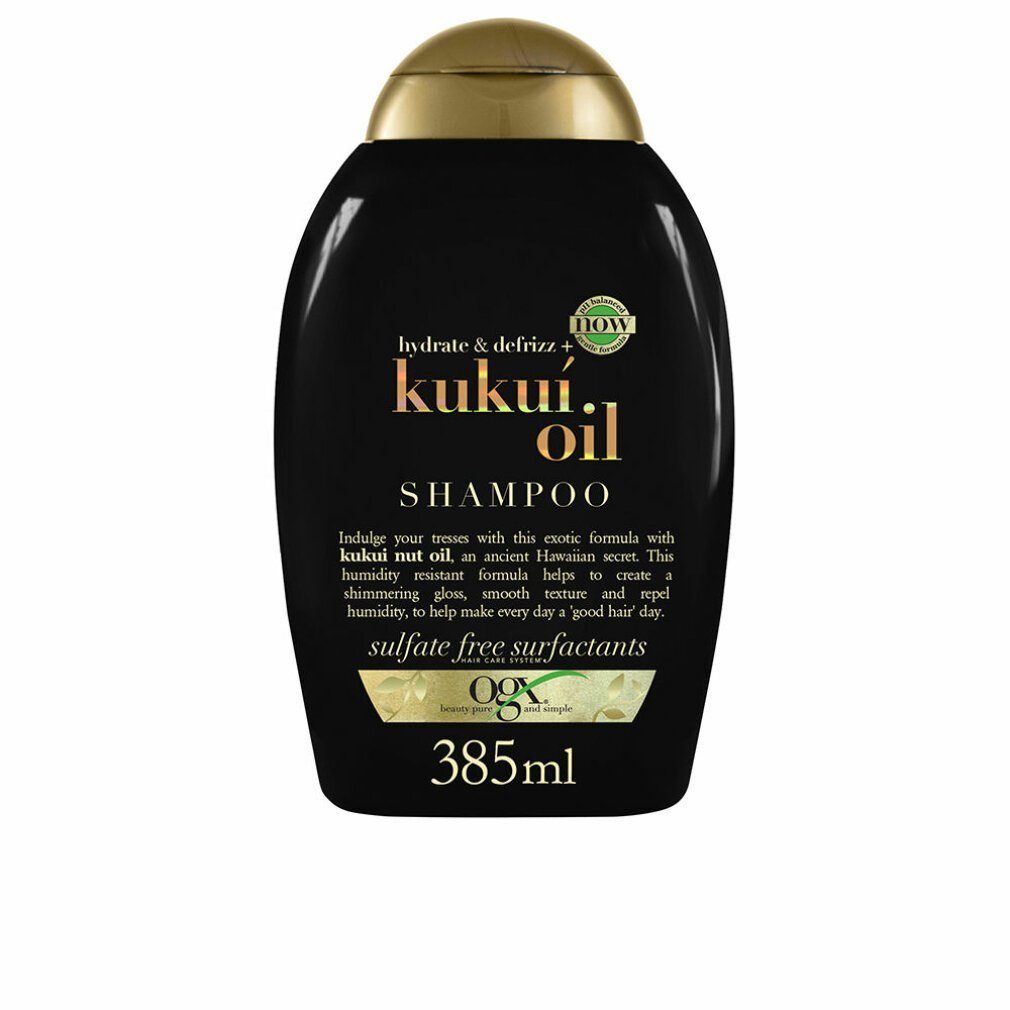 OGX Haarshampoo OGX Hydrate & Defrizz Kukui Oil Shampoo 385ml