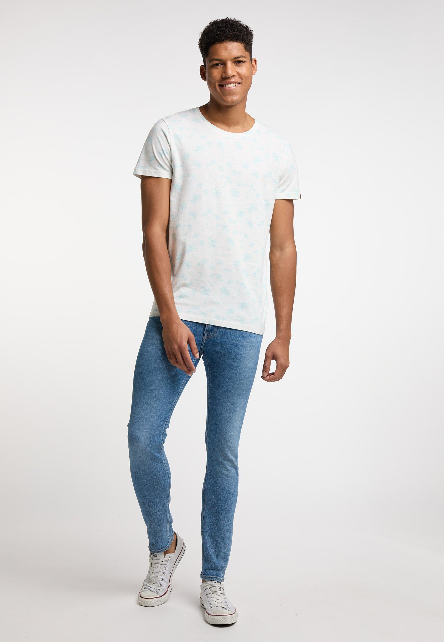 Ragwear T-Shirt WANNO Nachhaltige & Vegane Mode 7000 WHITE | T-Shirts