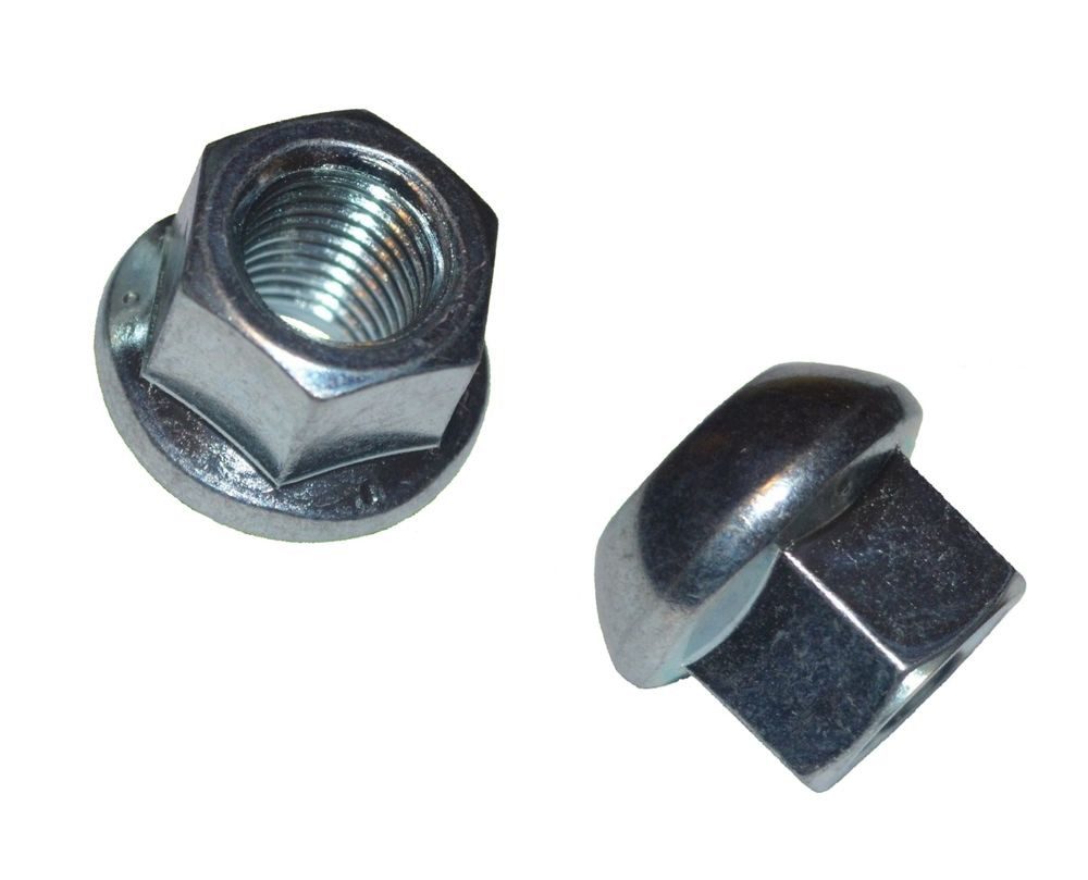 Anhänger 12x Kugelbundmutter - Radmutter - M14 x 1,5 - DIN 74361-8 A verzinkt