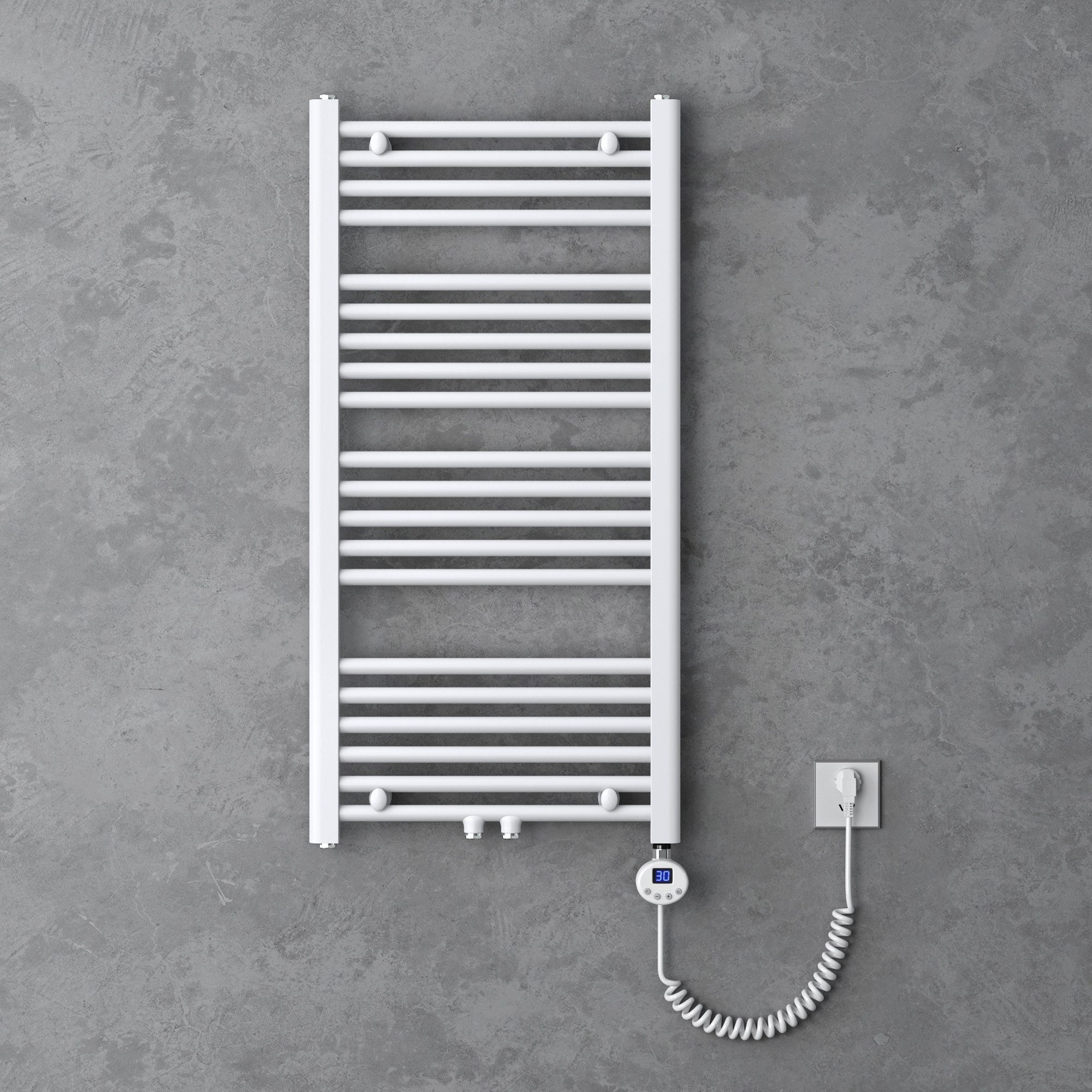 doporro Badheizkörper Badheizung Elektroheizung mit Heizstab Wandheizung RH günstig online kaufen
