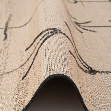 Designteppich Jute Natur Ethno Style Teppich Origin, Pergamon, Rechteckig, Höhe: 4 mm