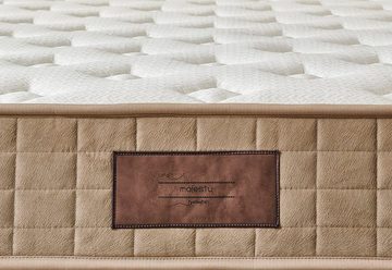 Taschenfederkernmatratze Majestät Premium, Top-Matratze mit über 1000 4,5-Sterne-Bewertungen, Yatas Bedding, 30 cm hoch, Matratze in 90x200 cm, 140x200 cm und weiteren Größen