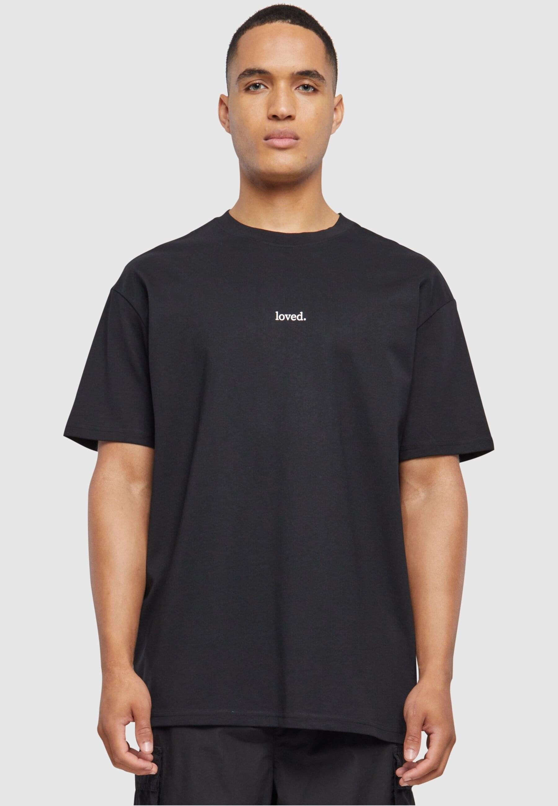 Merchcode T-Shirt Herren Love Heavy Oversized Tee (1-tlg) black
