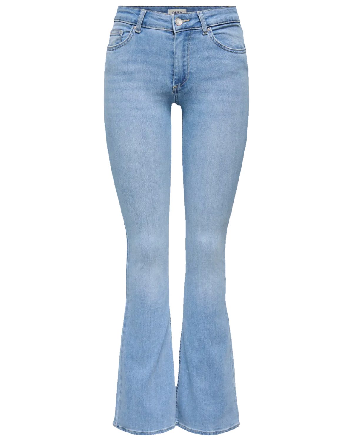 ONLY Schlaghose stylische Mid Waist Jeans günstig online kaufen