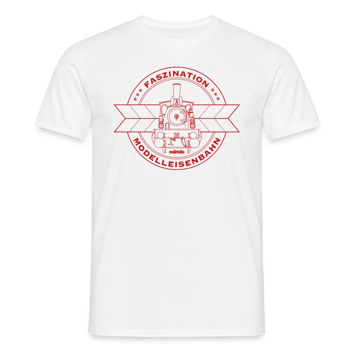 T-Shirt Märklin Faszination Modelleisenbahn Männer T-Shirt