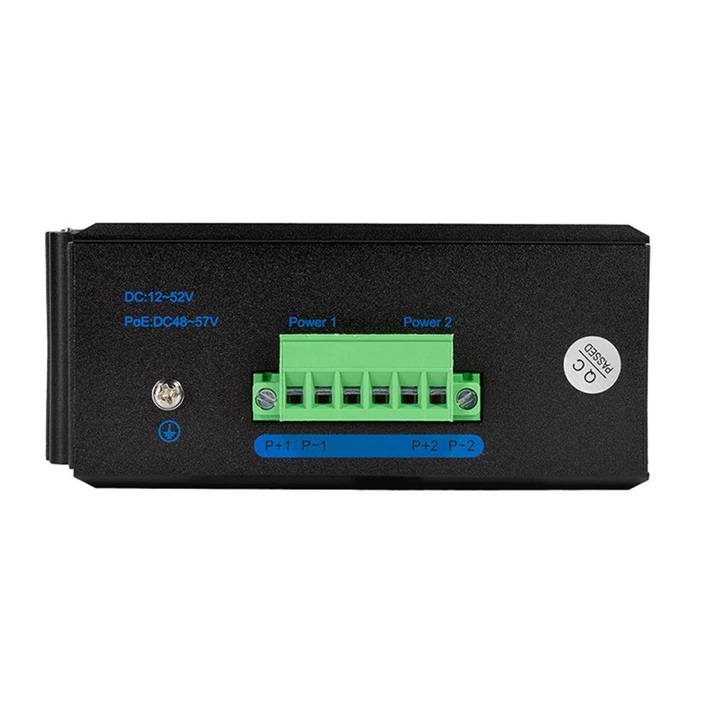 Fast Ethernet (Industrie Switch, 10/100 Mbit/s) Netzwerk-Switch LogiLink 8-Port, NS201