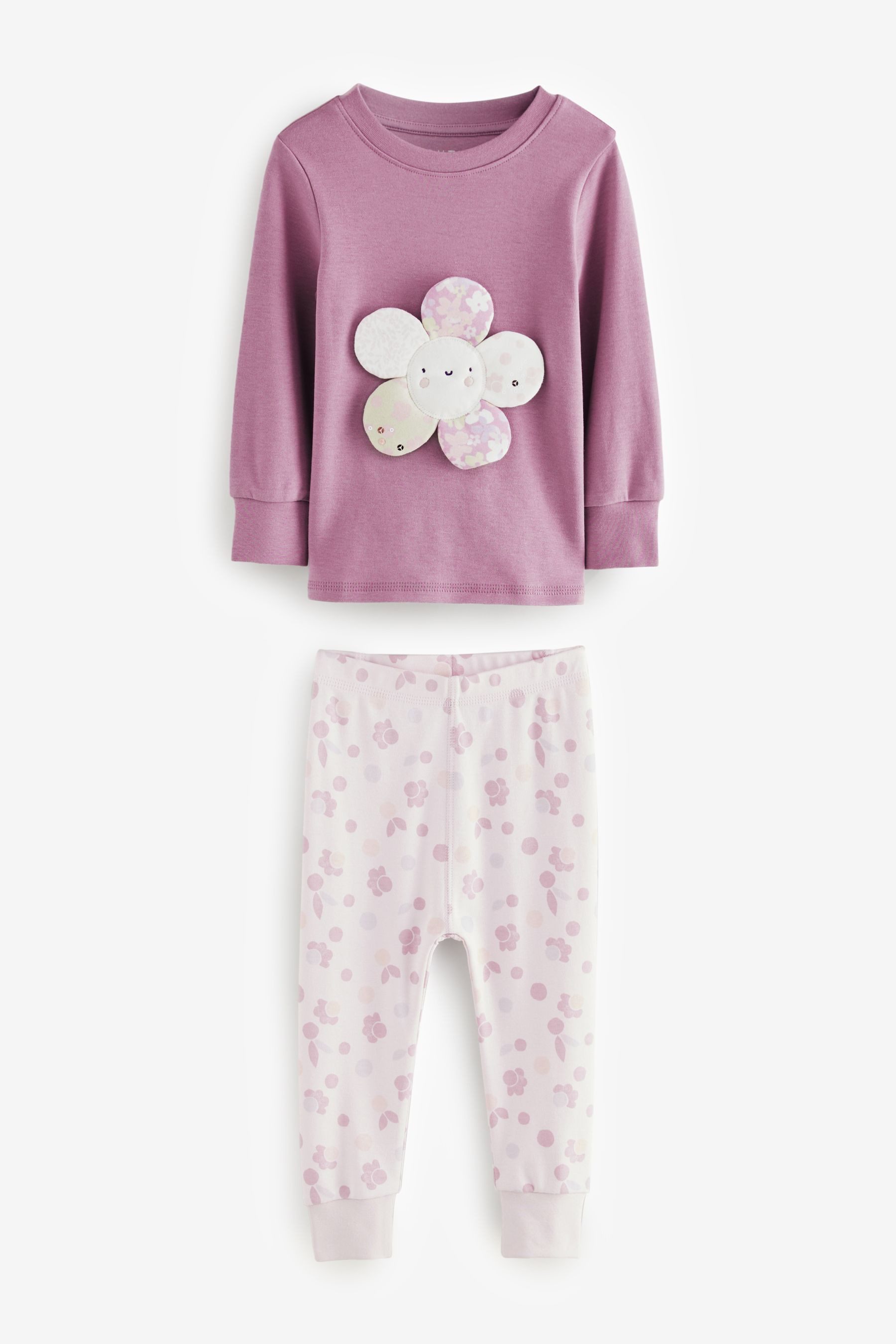 Next Pyjama Ballerina-Schlafanzug aus Baumwolle, 3er-Pack (6 tlg)