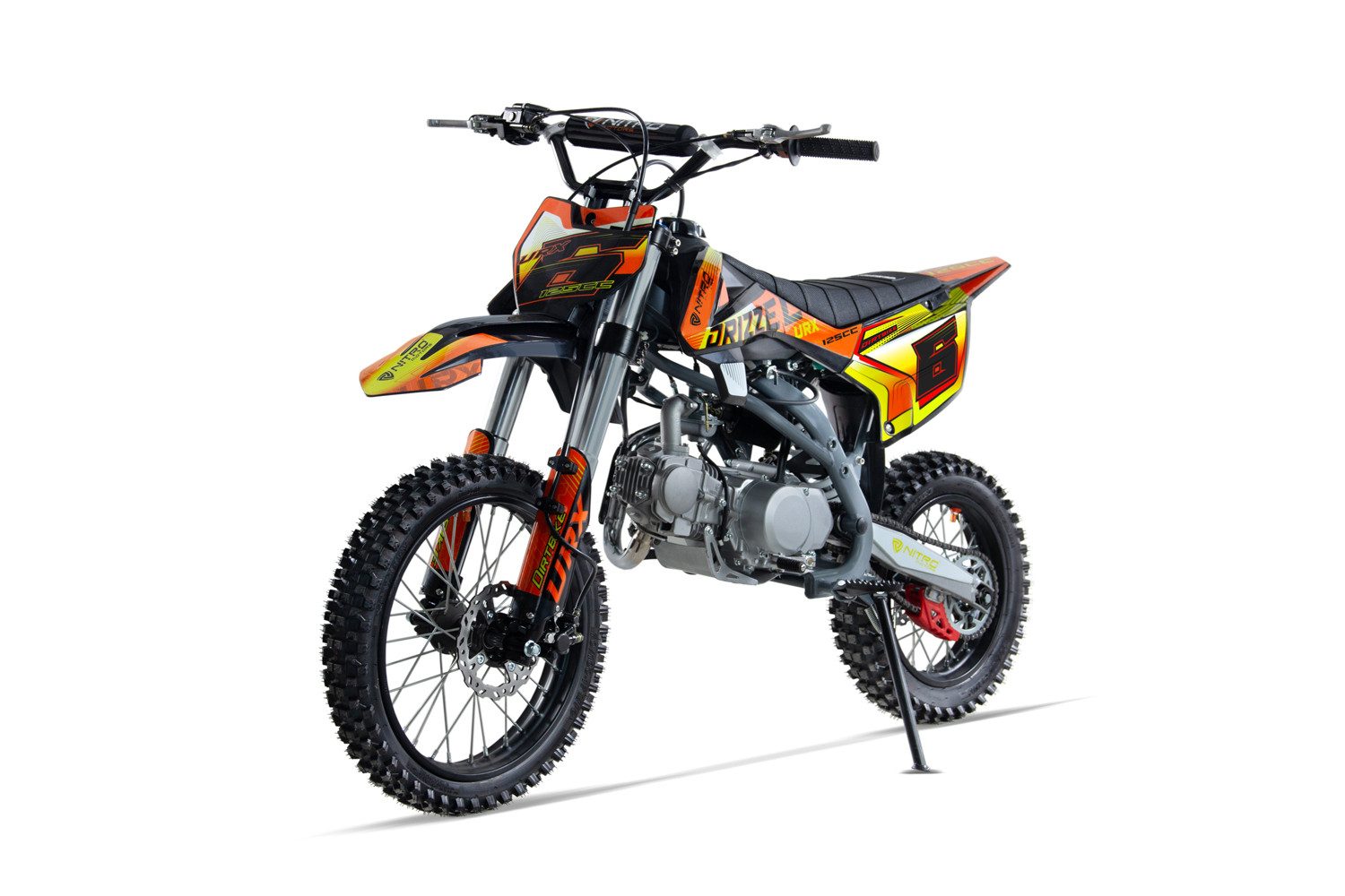 Smarty Dirt-Bike 125cc Dirtbike DRIZZEL UX URX 17/14 Kick Start