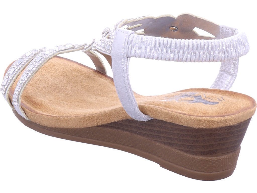 2Go Fashion Keilsandale Damen silber günstig online kaufen