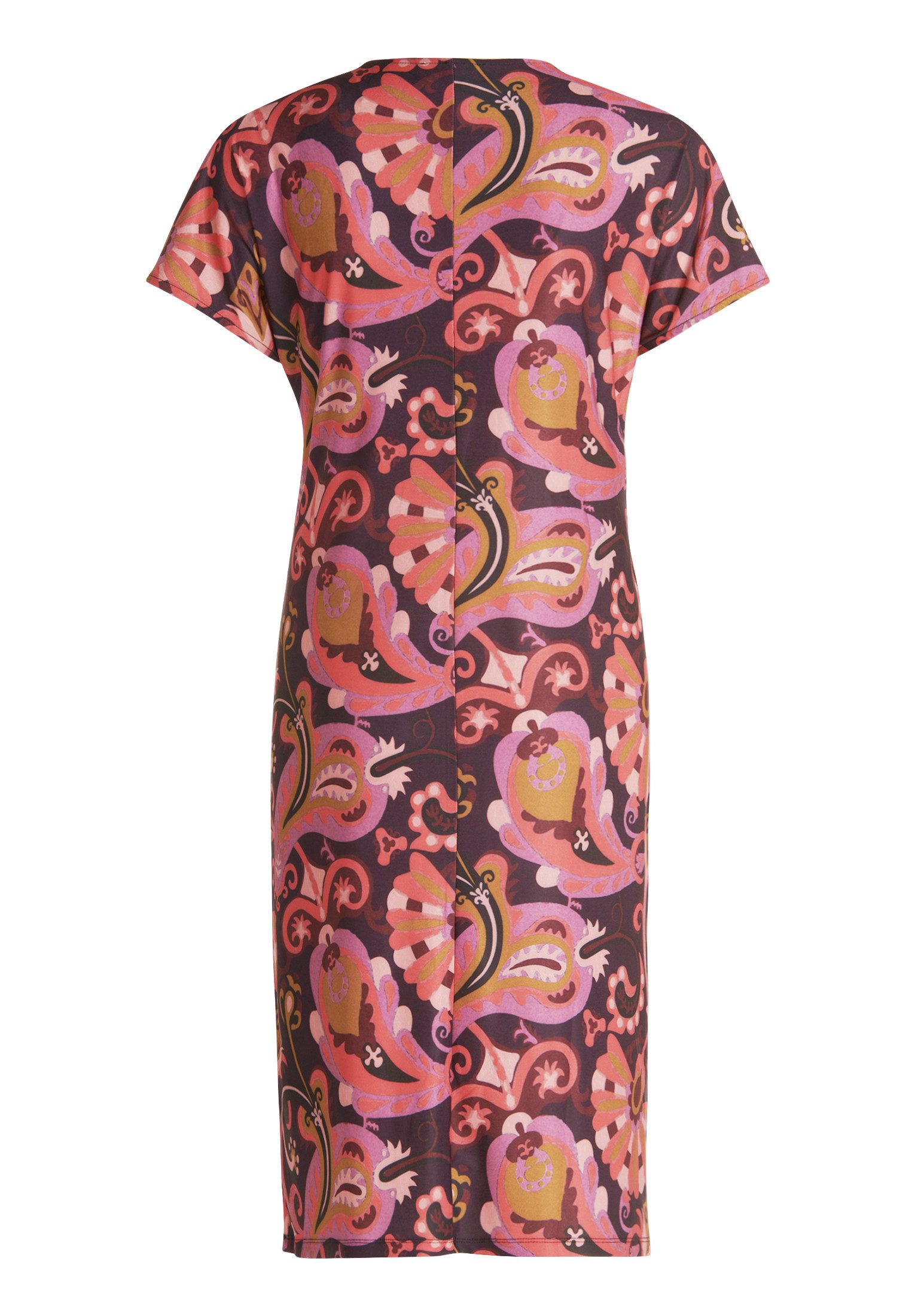 Cartoon Jerseykleid Damen mit Raffung