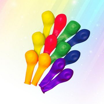 MediaShop Spielzeug-Auto Balloon Zoom - Sonder-Doppel-Set, (Set, 2-tlg), 2 x ballonbetriebenes, fahrendes & fliegendes Spielzeugset