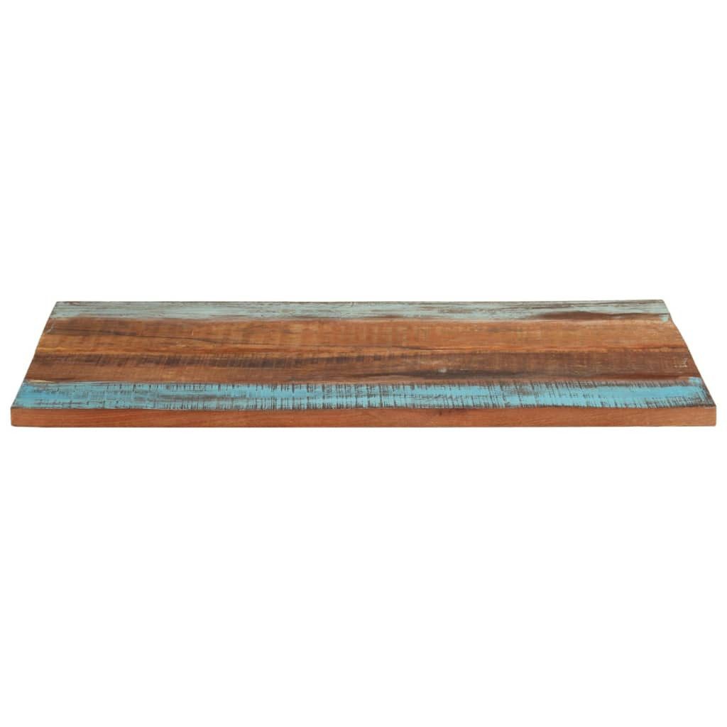 vidaXL Tischplatte, Rechteckig 70x90 cm 25-27 mm Altholz Massiv