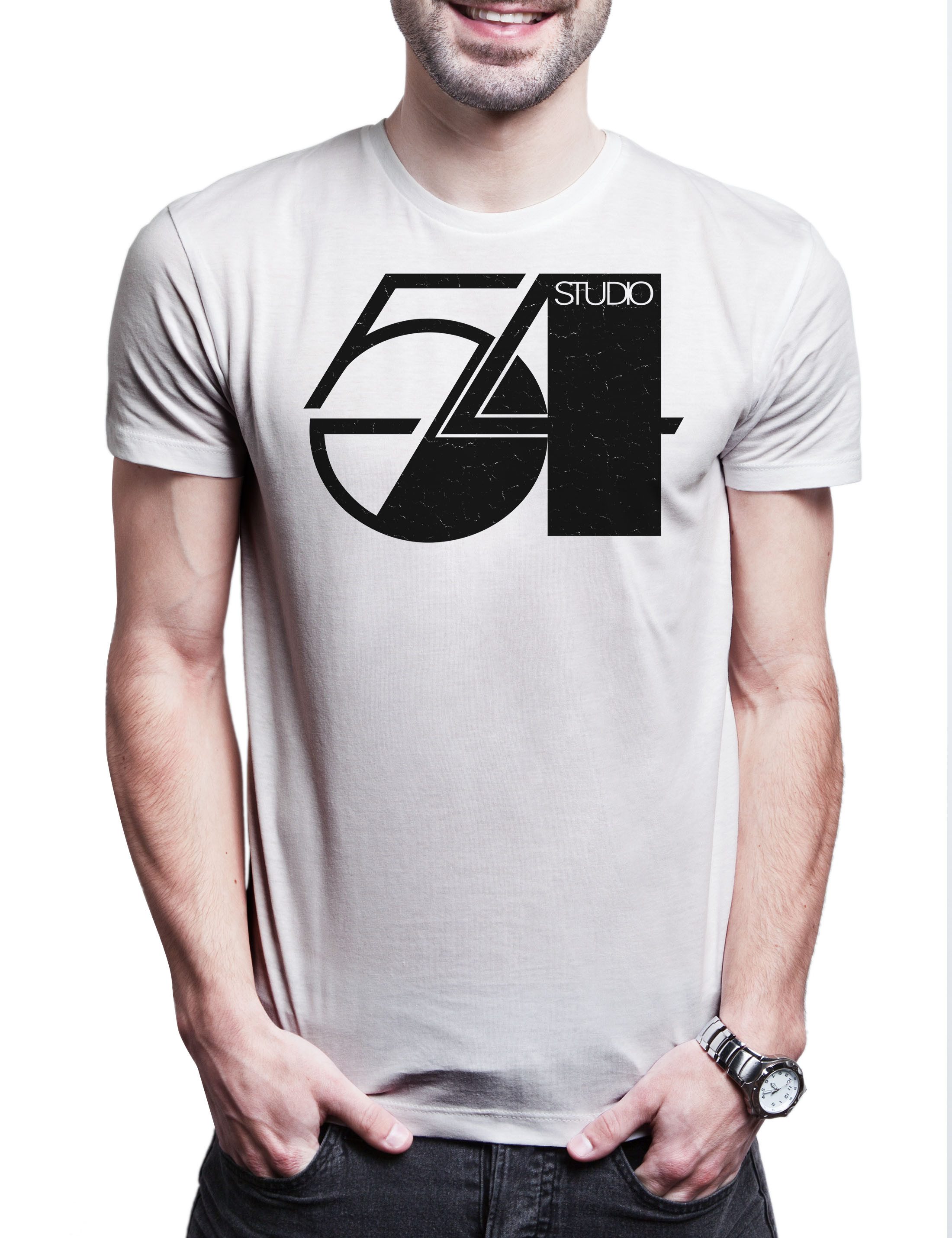 Urban Backwoods Print-Shirt Studio 54 A2 Herren T-Shirt New York Nightclub NY NYC Disco History (1-tlg) Era Club Nightlife Party
