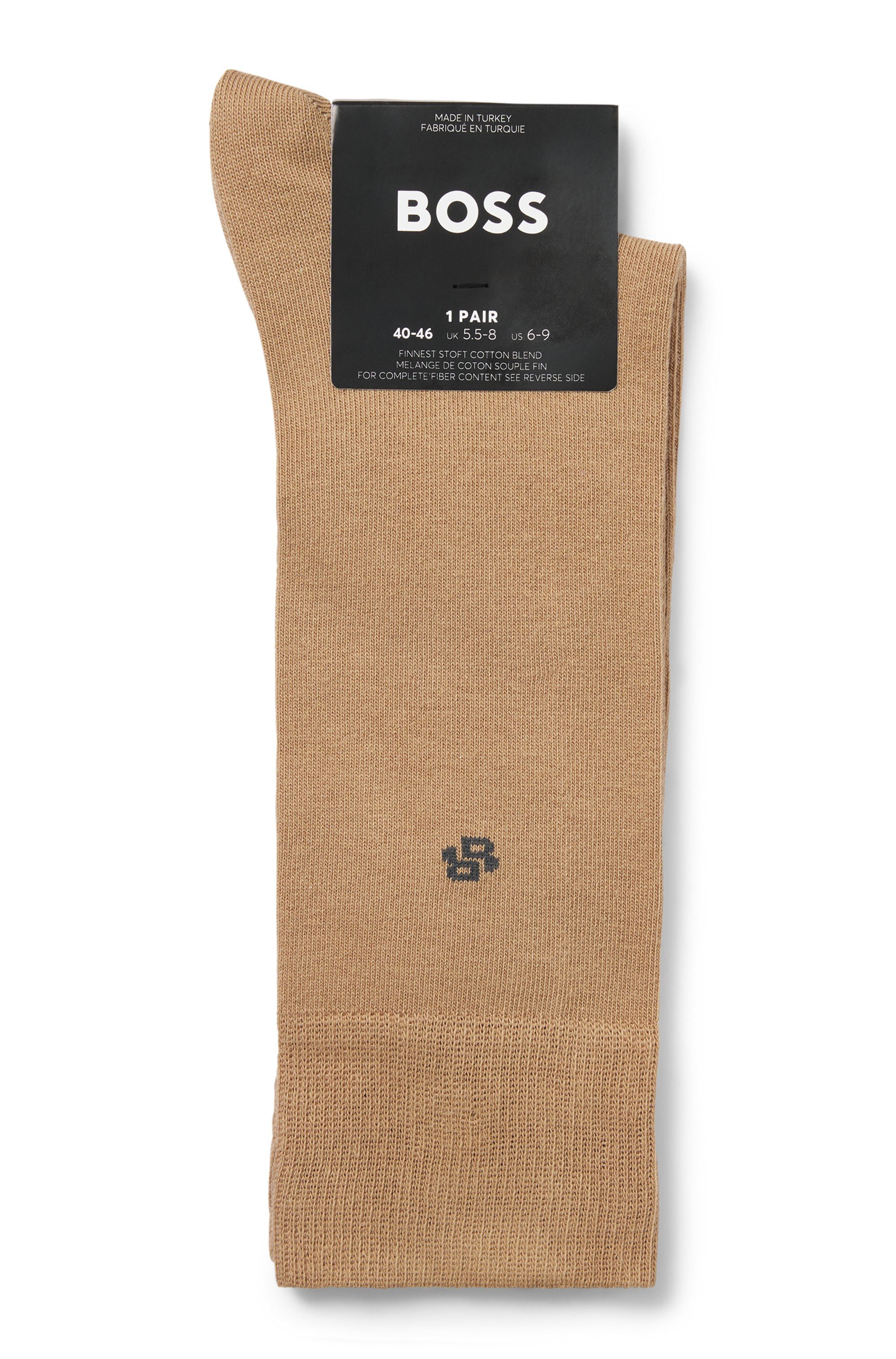 BOSS Businesssocken 3P Gift set CC (3-Paar) Logo- und Monogramm-Details günstig online kaufen