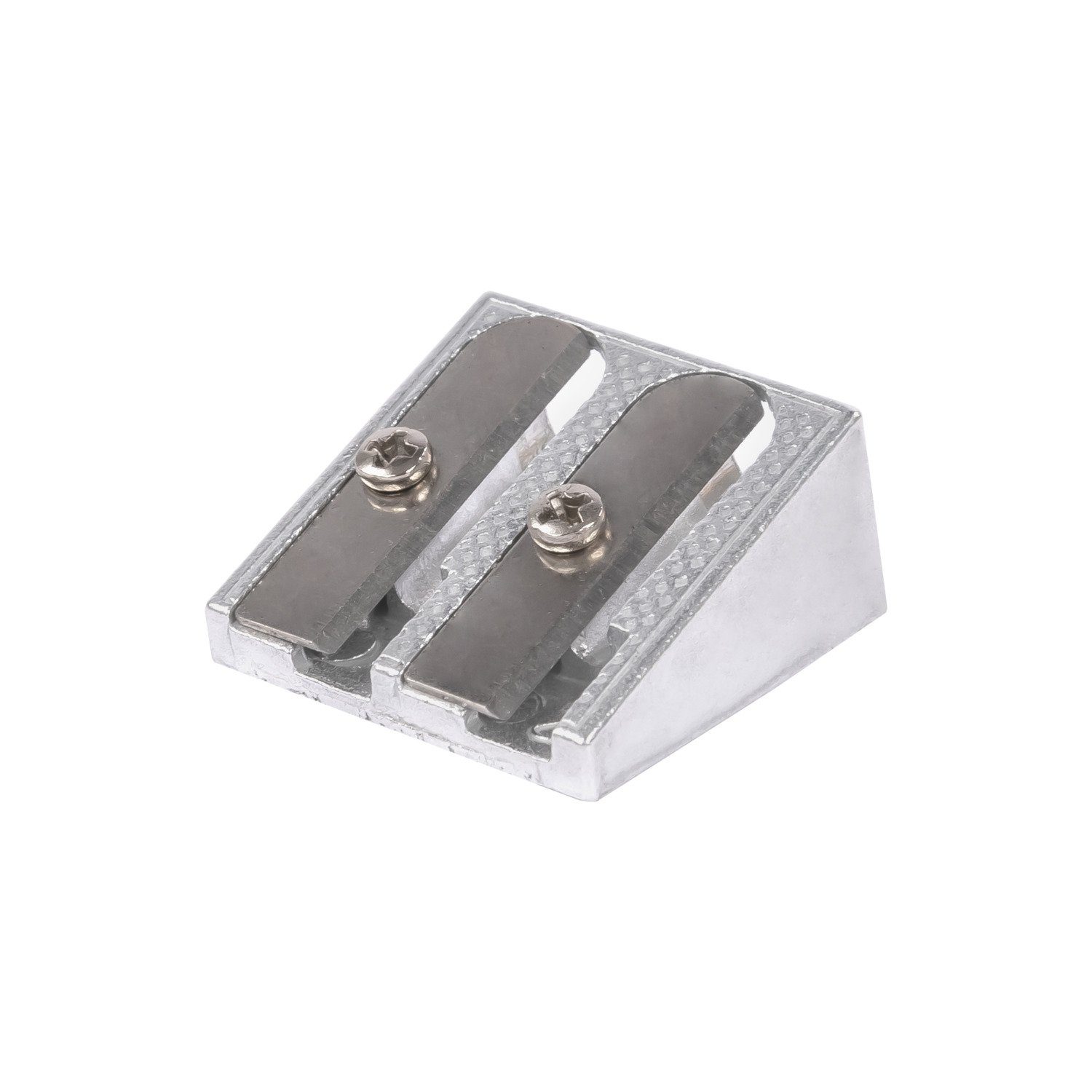 Idena Anspitzer Idena 520051 - Doppelanspitzer aus Metall, Keilform, für dünne und