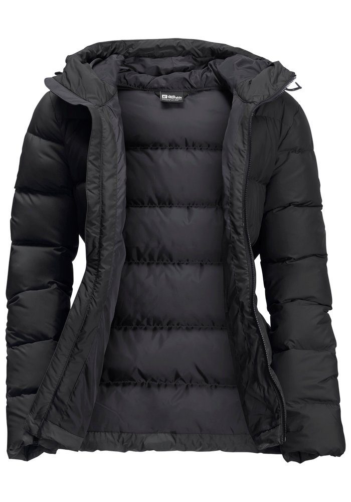 Jack Wolfskin Daunenjacke PALACE W JACKET black FROZEN