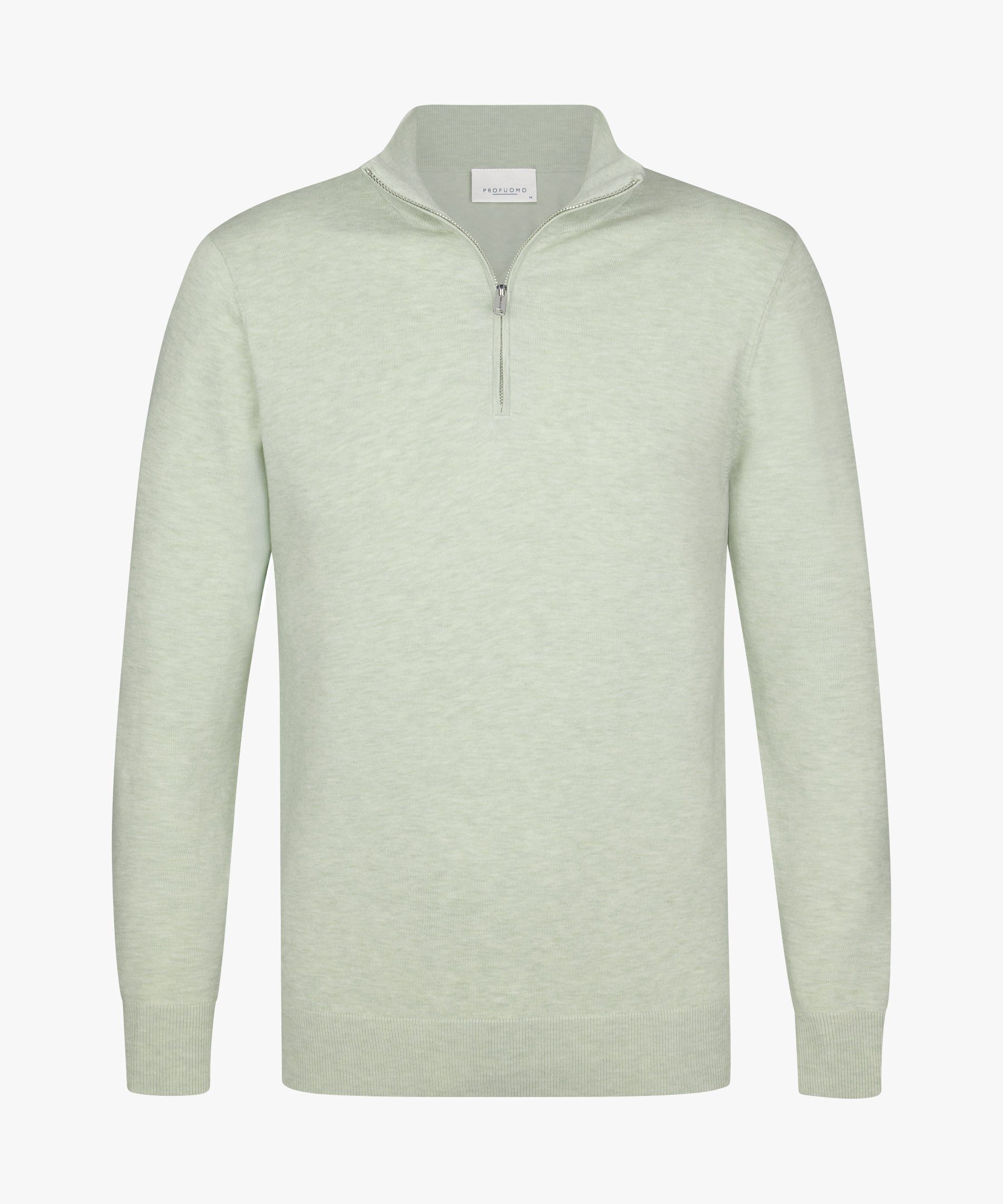 Profuomo Troyer PULLOVER HALF ZIP L GREEN