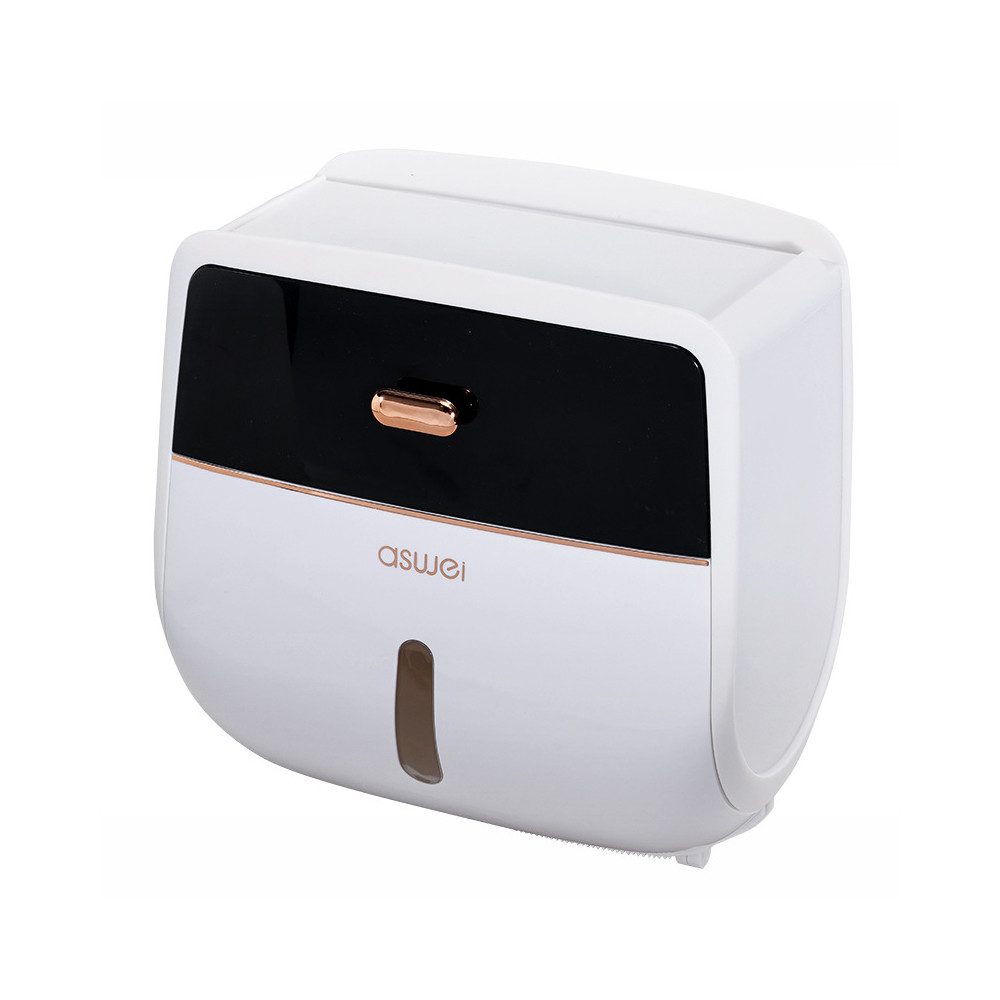 Kaket Toilettenpapierhalter Ohne Bohren, mit Schublade und Sichtbares Fenst günstig online kaufen