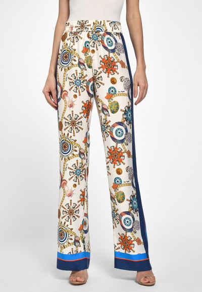 Laura Biagiotti Roma Stoffhose Silk mit modernem Design
