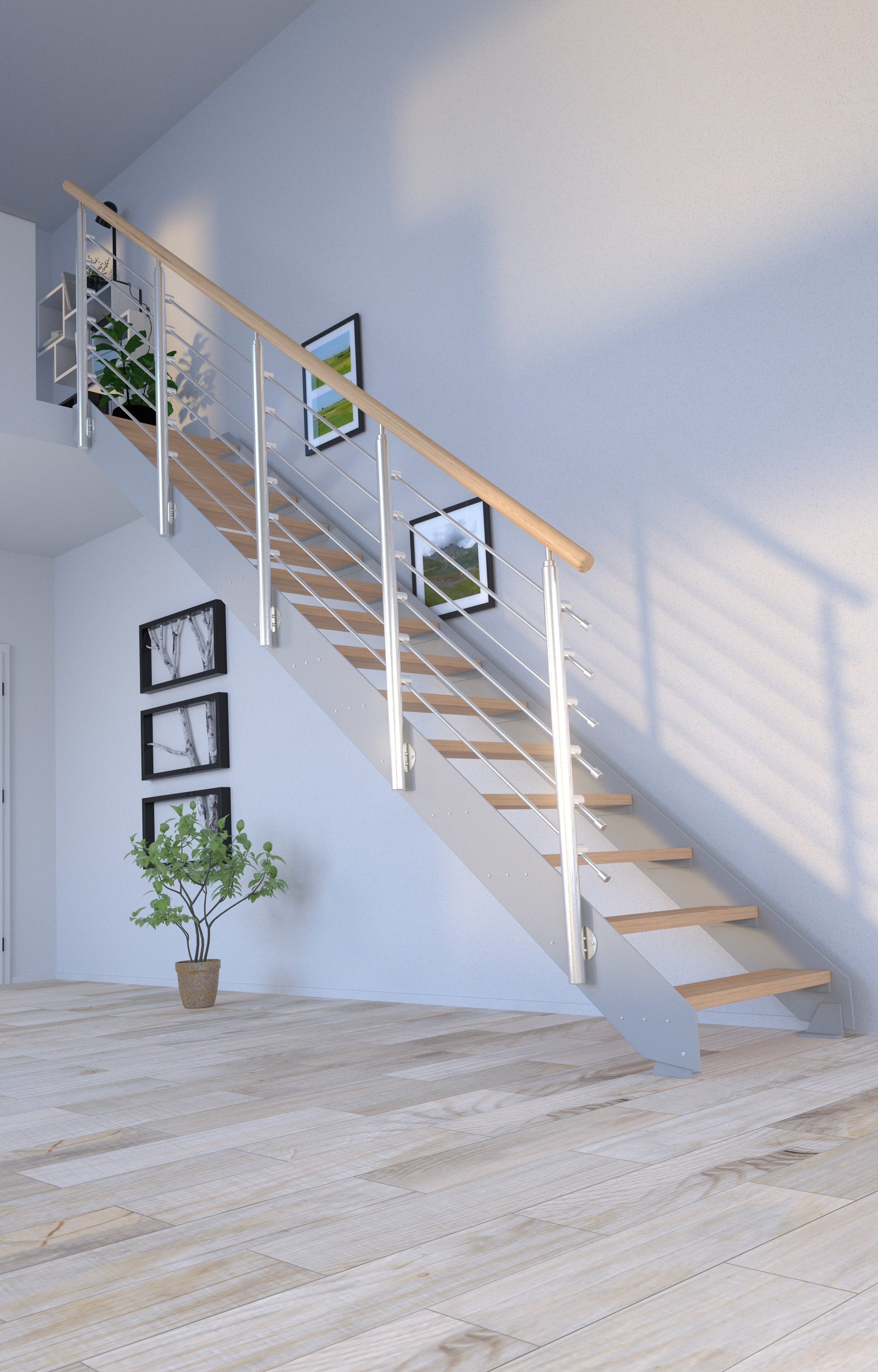 Kos, Design, Stufen offen, Geteilte Starwood Systemtreppe