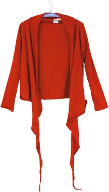 Guru-Shop Longsleeve Wickelshirt, Yogashirt aus Biobaumwolle,.. alternative Bekleidung