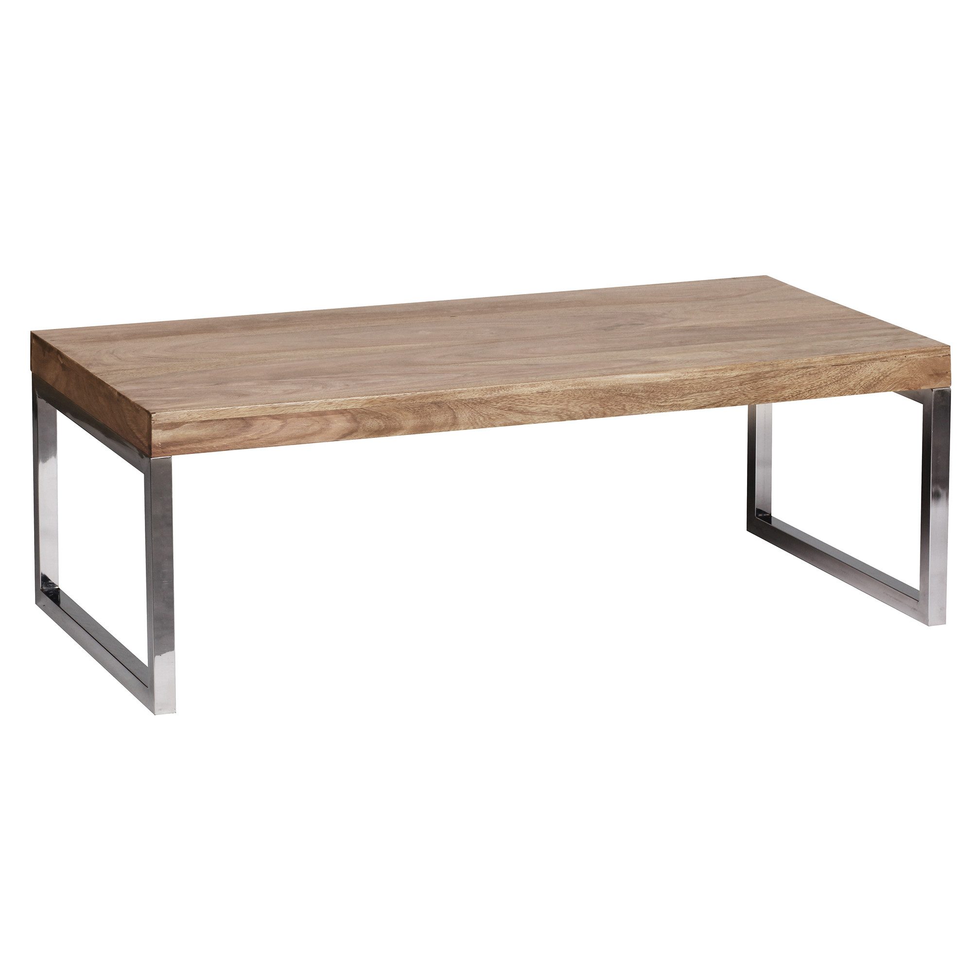 FINEBUY Couchtisch SuVa2406_1 (Akazie Massivholz / günstig online kaufen