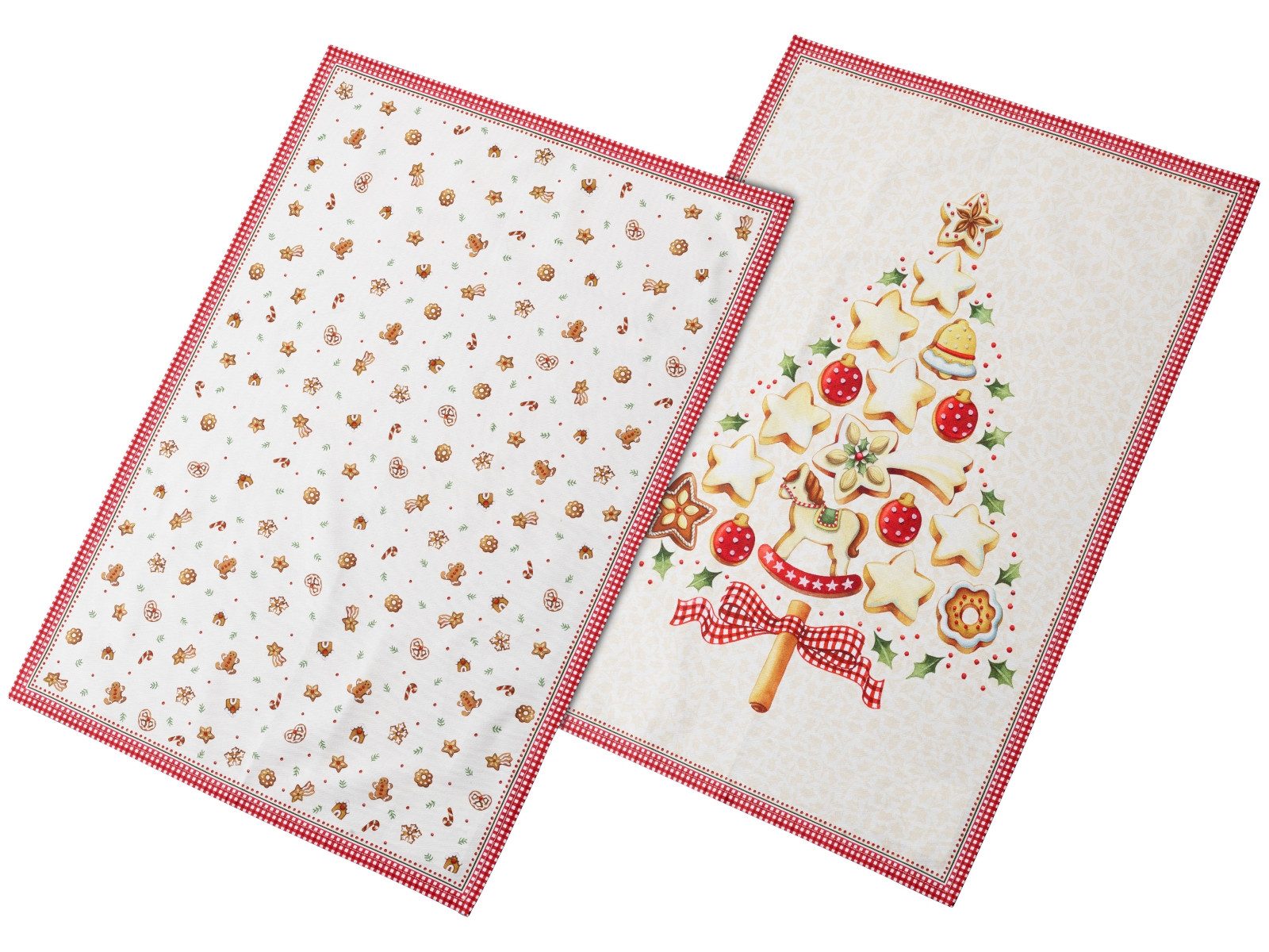 Villeroy & Boch Geschirrtuch Winter Bakery Delight Küchentücher Set 2 günstig online kaufen