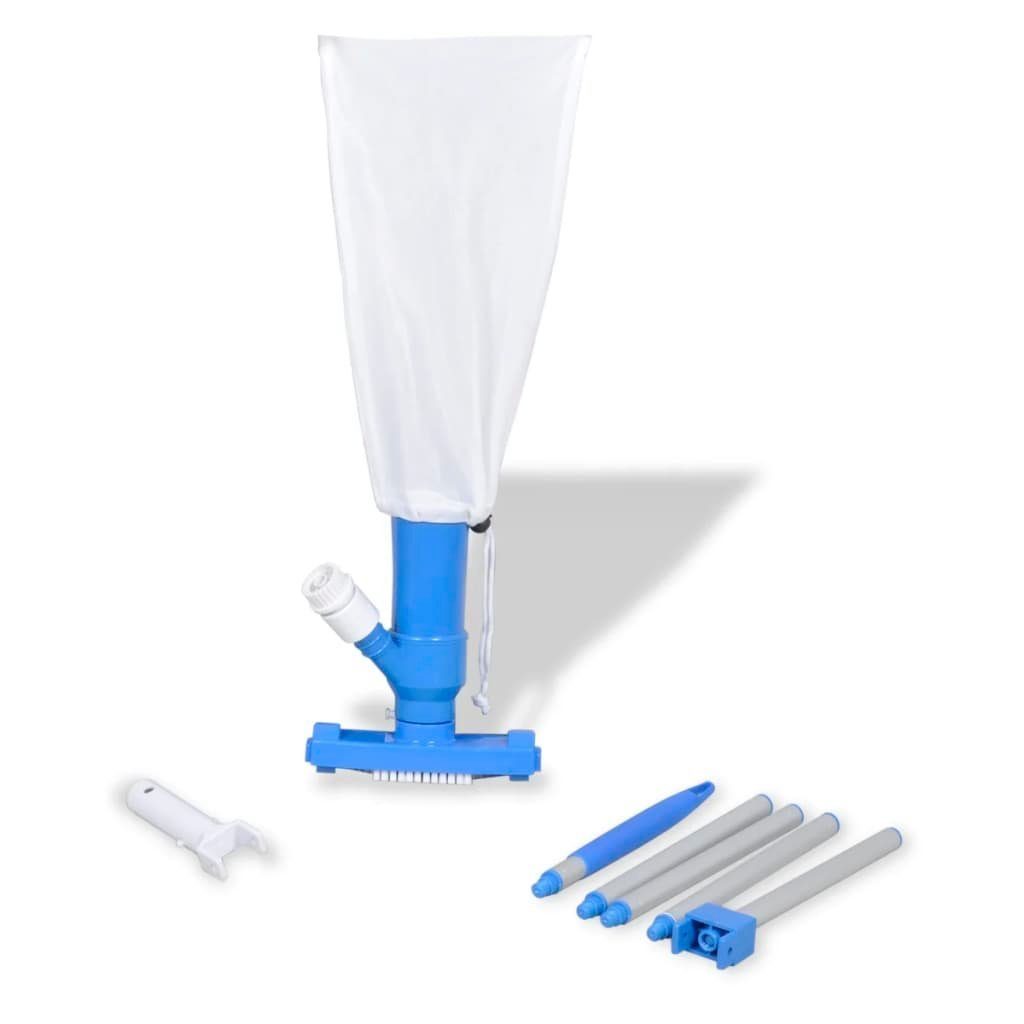 vidaXL Poolbodensauger Poolsauger 1,2 m Aluminium