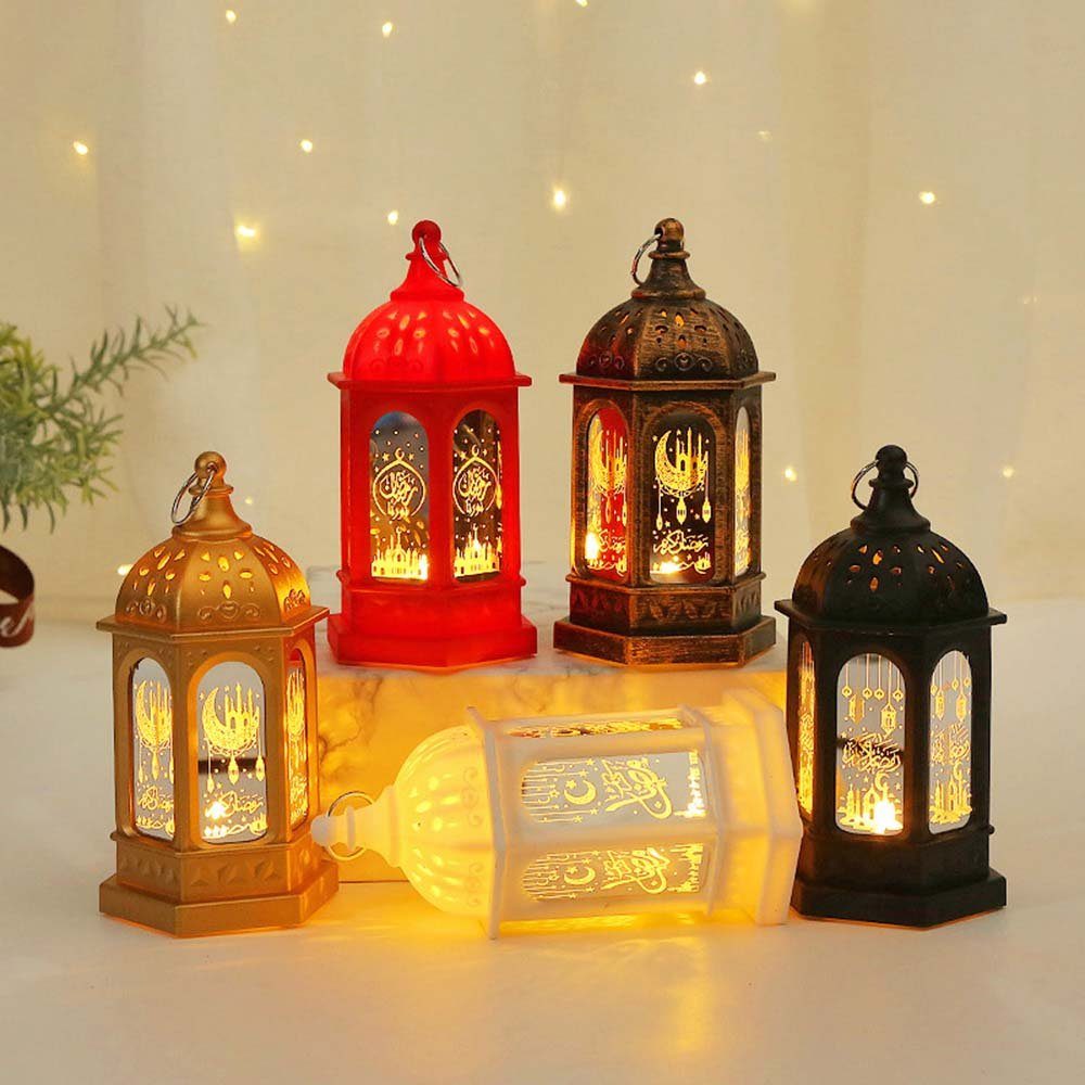 MUPOO Kerzenhalter LED Eid Mubarak Laterne Lichter,Hängende Laterne (1 St), günstig online kaufen