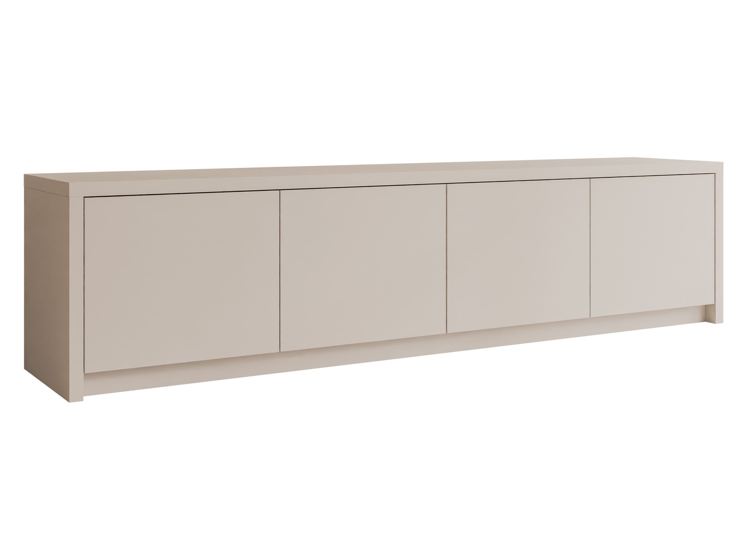 MIRJAN24 TV-Schrank Solid 4D (mit vier Drehtüren) Push to open, 198x40x51 cm