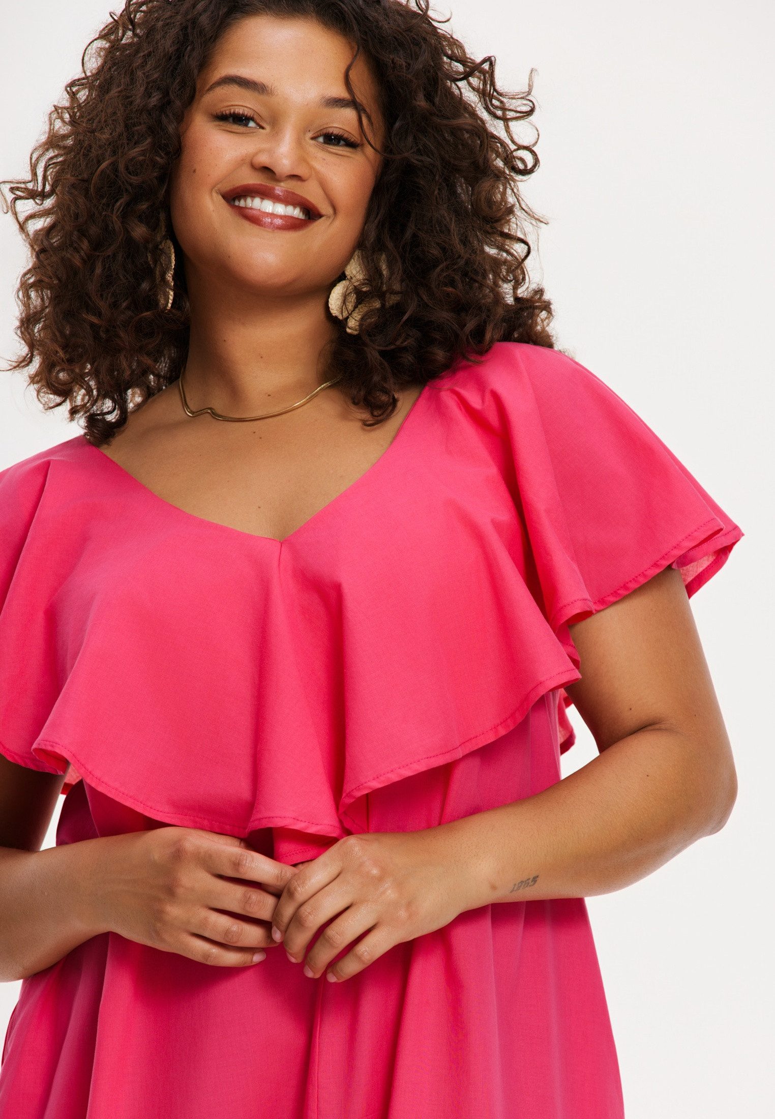 A-Linien-Kleid Damen Kleid ärmellos