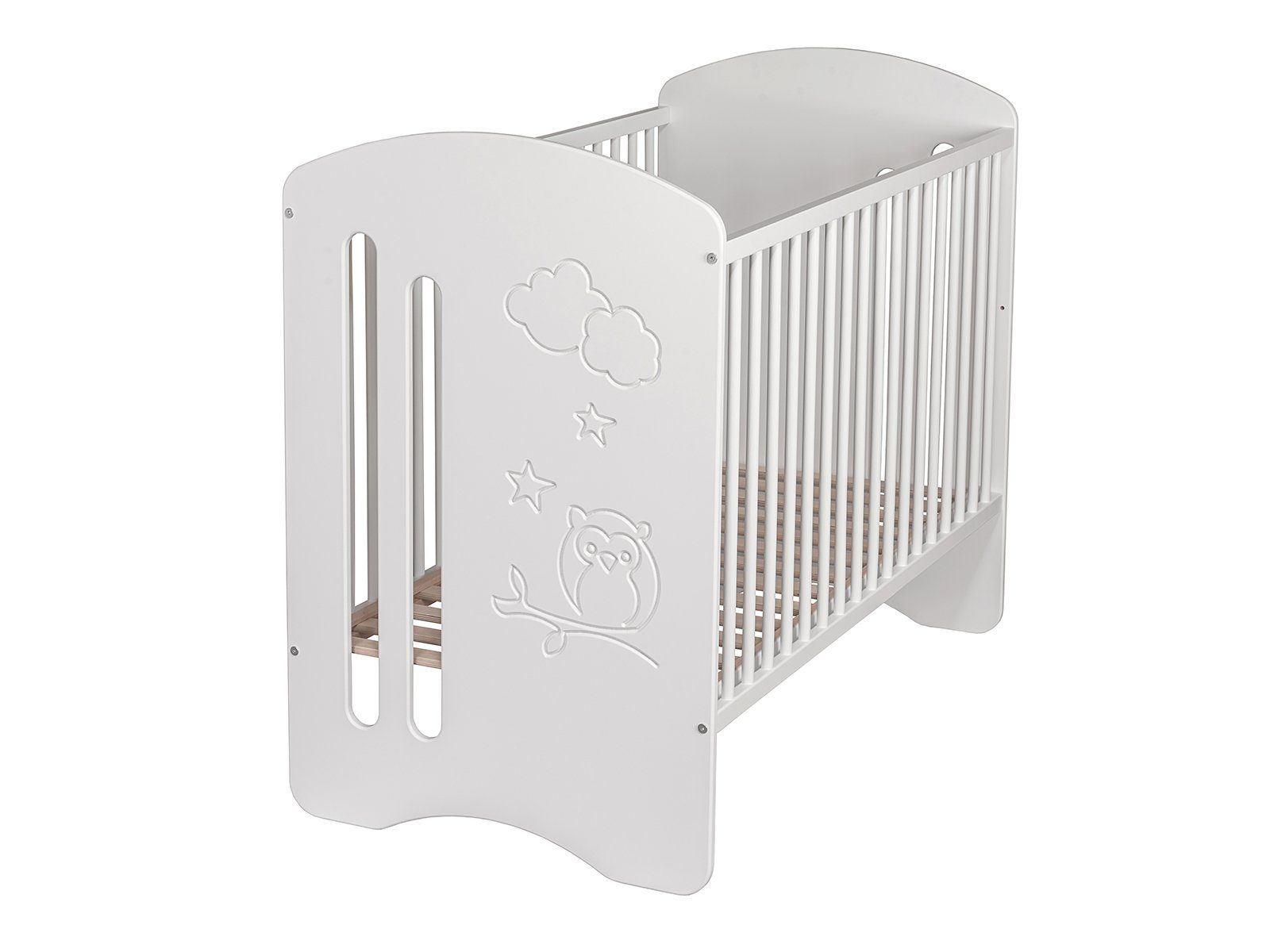 Best for Kids Babybett Laura Kinderbett mit oder ohne Matratze